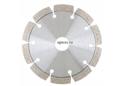 Алмазный диск  отрезной 125 мм / 22,2 / 1,4 мм бетон, гранит, асфальт, армир. бетон / для ручн. инстр.(Китай)
