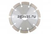 Алмазный диск  отрезной 125 мм / 22,2 / 1,4 мм бетон, гранит, асфальт, армир. бетон / для ручн. инстр.(Китай)